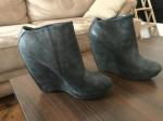 Boots balenciaga nubuck t.38,5 neuves originales - Miniature