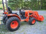 Tracteur chargeur kubota b2320 4x4 - Miniature