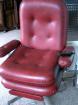 Fauteuil cuir rouge - Miniature