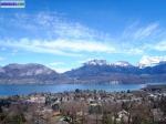 Vue dominante sur le lac d'annecy - Miniature