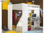 Lit combi bureau mezzanine - Miniature