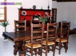 Table+chaises - Miniature
