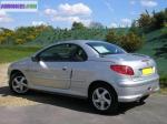 Peugeot 206 cc quicksilver gris metallise - Miniature