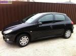 Peugeot 206 noir 5 portes - Miniature