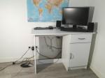 Petit bureau blanc - Miniature