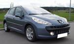 Peugeot 207 1.6 hdi 16 v 90 blue lion style - Miniature