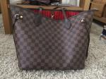 Sac louis vuitton cabas marron - Miniature