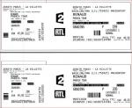 2 billets pour concert de renaud au zenith paris - Miniature