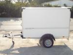 Remorque fourgon 5m3 humbaur neuve - Miniature