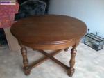 A vendre table ronde rustique - Miniature