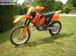 Superbe enduro 125 ktm exc - Miniature