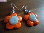 Boucles d'oreille fleur - Miniature