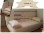 Banquette lit convertible - 2 personnes - Miniature