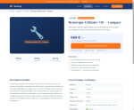 Remorque utilitaire 750 kg remorq - 699 eur - Miniature