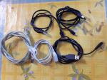 Lot 5 cables usb - Miniature