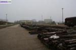 Traverses de chemin de fer, plancher de wagon - Miniature