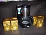 Lot cafetiere + paquets cafes - Miniature