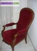 Vends beau fauteuil voltaire gtrés ancien - Miniature