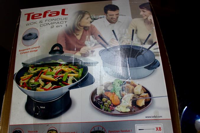 Wok et fondue 2 en 1 Tefal