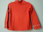 Pull berlingot fille rouge 6 ans tbe - Miniature